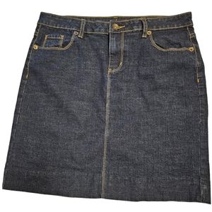 Apt. 9 Denim Jeans Skirt Size 10